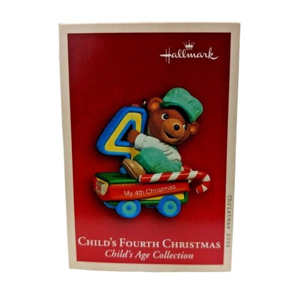 Hallmark Keepsake Childs Fourth Christmas Dated 2004 Christmas Ornament - Picture 9 of 12